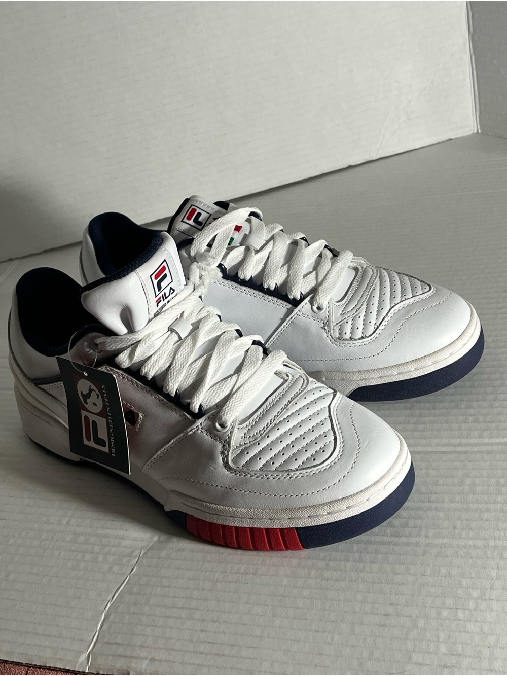 Fila design in Italy, size 8 new tags